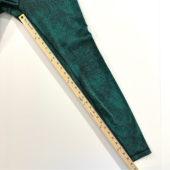 Lululemon Wunder Under High-Rise 30" Luon - Spray Jacquard Hunter Green | 12 - Picture 5 of 12